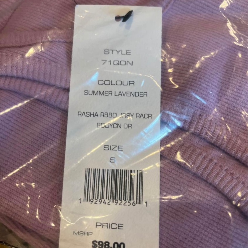 French Connection Rasha Ribbed Jersey Dress - Picture 3 of 4